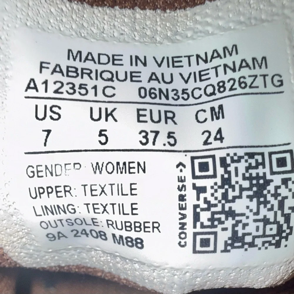 Womens Converse Chuck Taylor All-Stars Lift Platform Leopard Sneakers  - A12351C - Picture 5 of 5